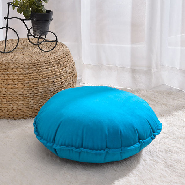 Round Cushion Covers Velvet - thebodymindsoulshop