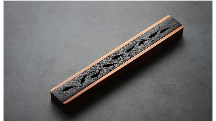 Carved Wooden Incense Box - thebodymindsoulshop