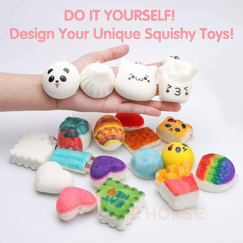 DIY color Unicorn Squeeze Toy, Stress relief, Inner Child - thebodymindsoulshop