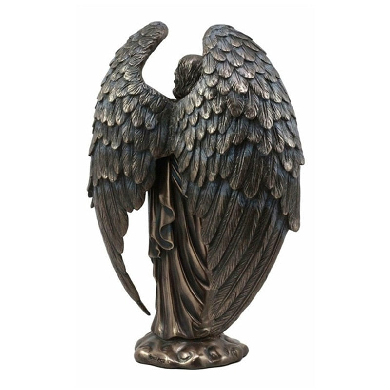 Sacred Geometry Angel statues - thebodymindsoulshop