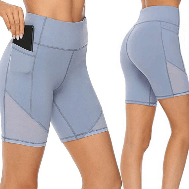 Women's Yoga Shorts - thebodymindsoulshop