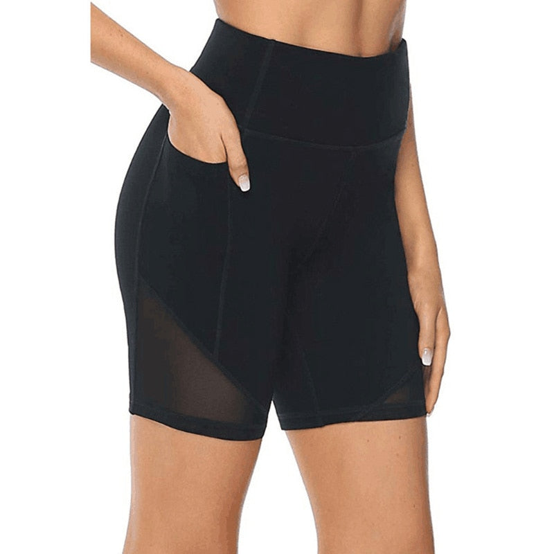 Women's Yoga Shorts - thebodymindsoulshop