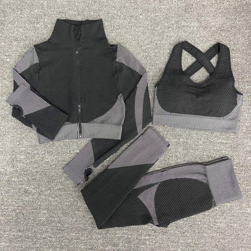 2/3PCS Seamless Women's Yoga Set - thebodymindsoulshop