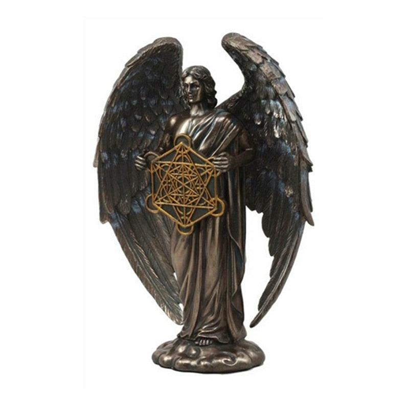 Sacred Geometry Angel statues - thebodymindsoulshop