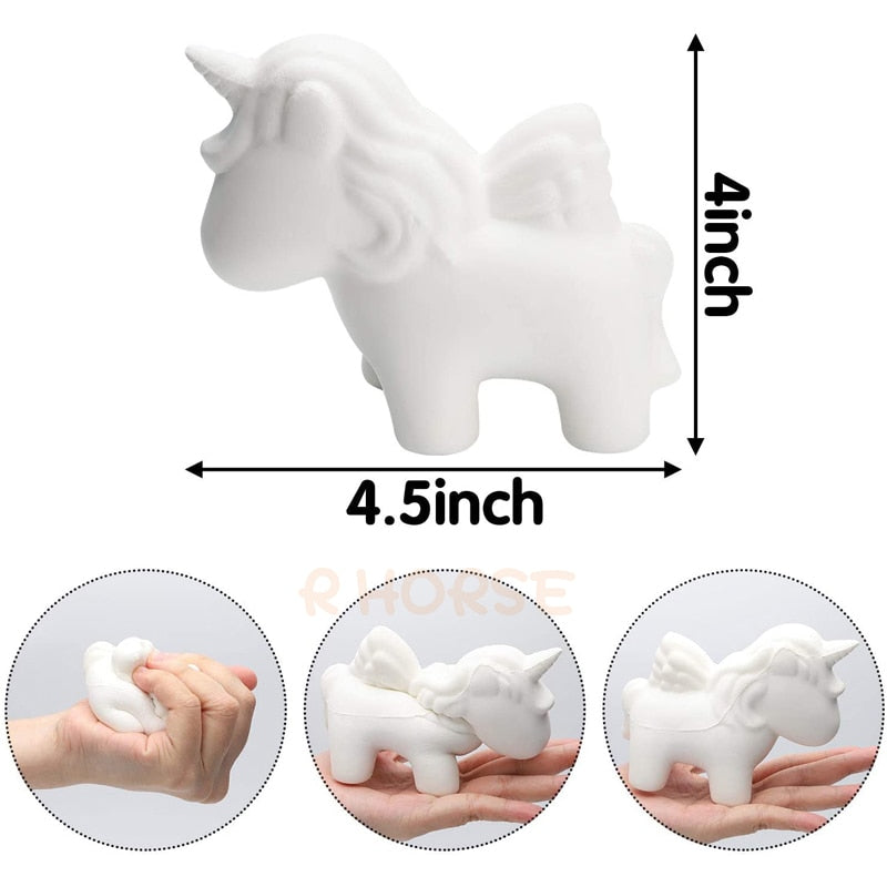 DIY color Unicorn Squeeze Toy, Stress relief, Inner Child - thebodymindsoulshop