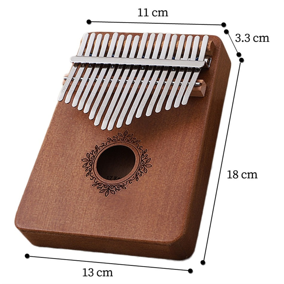 17 key kalimba Thumb Piano - thebodymindsoulshop