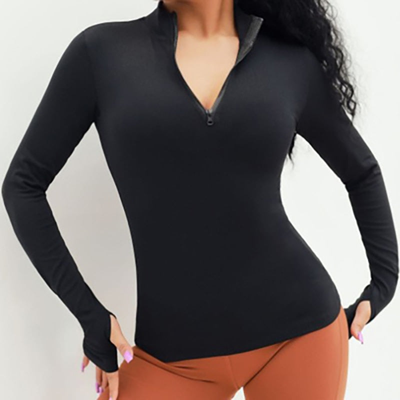 Long Sleeve Yoga Shirts - thebodymindsoulshop