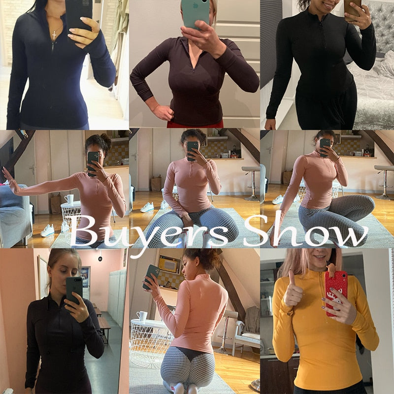 Long Sleeve Yoga Shirts - thebodymindsoulshop