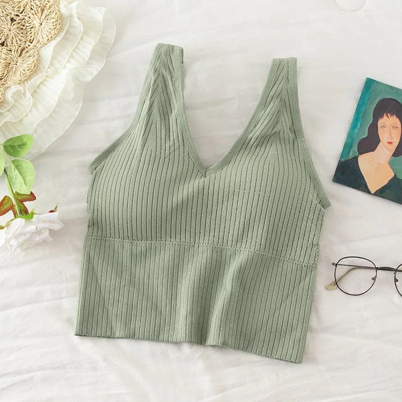 Sling Threaded Tube Top - thebodymindsoulshop