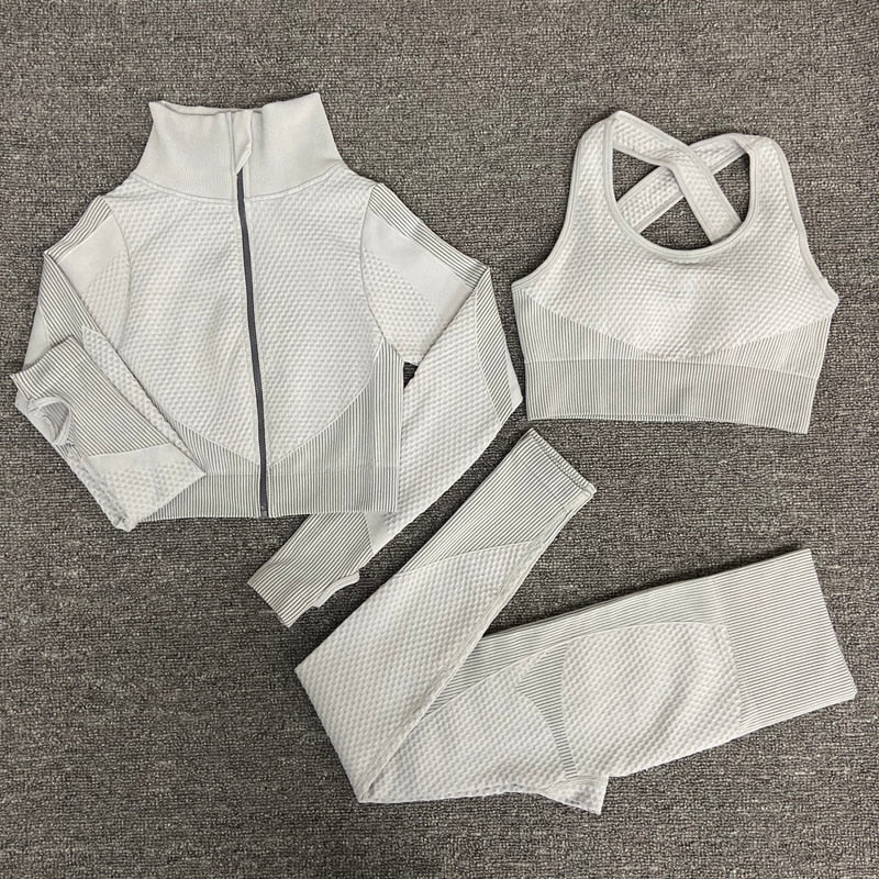 2/3PCS Seamless Women's Yoga Set - thebodymindsoulshop