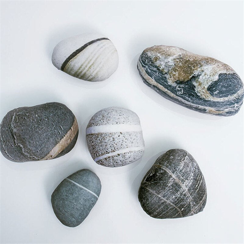 Pebble Stone Pillows - thebodymindsoulshop