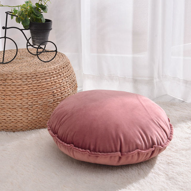 Round Cushion Covers Velvet - thebodymindsoulshop