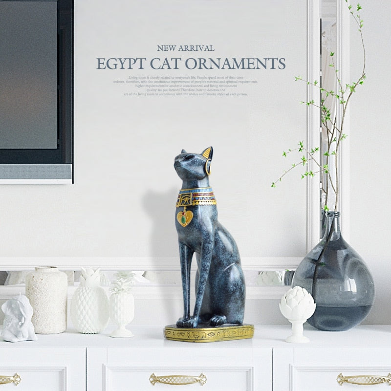 Egyptian Cat sculptures (Bast) - thebodymindsoulshop