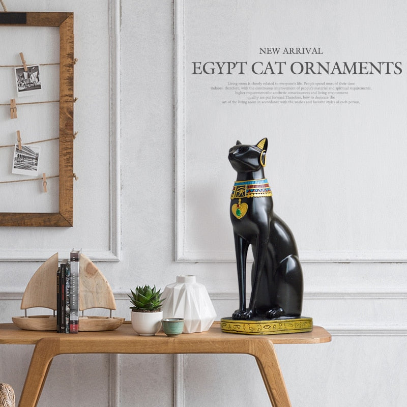 Egyptian Cat sculptures (Bast) - thebodymindsoulshop