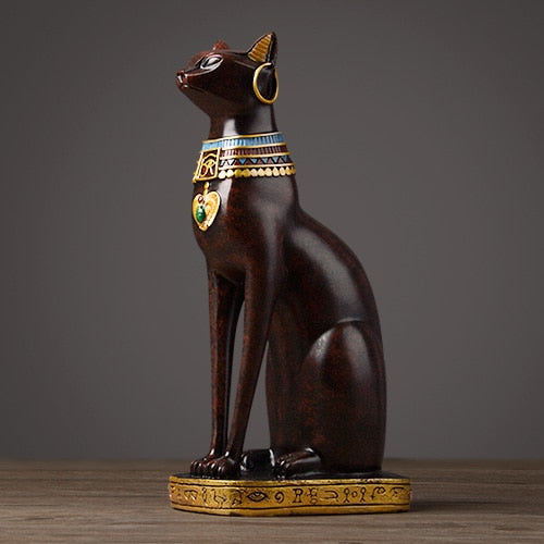 Egyptian Cat sculptures (Bast) - thebodymindsoulshop