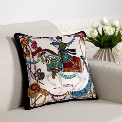 Velvet Print Pillow Case - thebodymindsoulshop