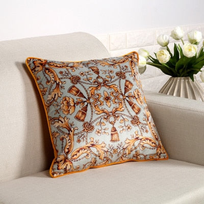 Velvet Print Pillow Case - thebodymindsoulshop