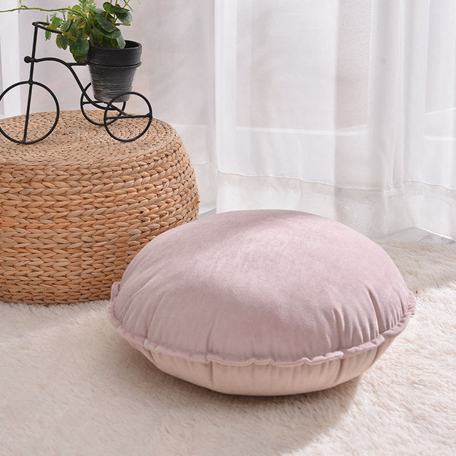 Round Cushion Covers Velvet - thebodymindsoulshop