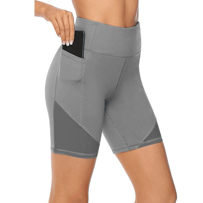 Women's Yoga Shorts - thebodymindsoulshop