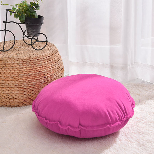 Round Cushion Covers Velvet - thebodymindsoulshop