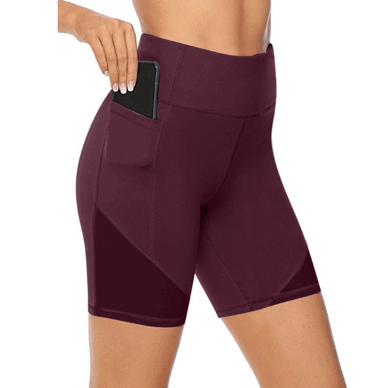 Women's Yoga Shorts - thebodymindsoulshop