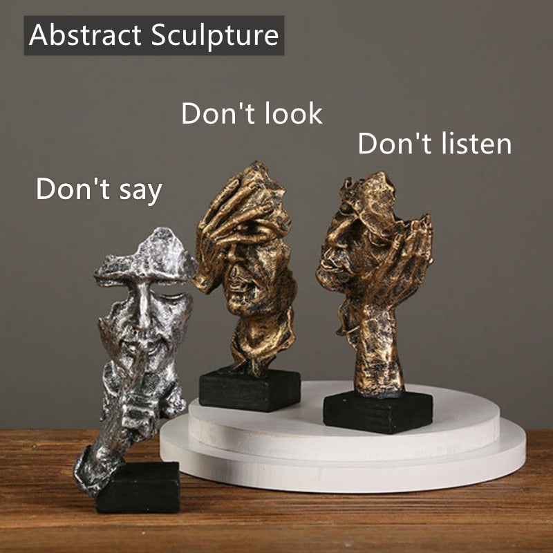 Creative Face Statues - thebodymindsoulshop