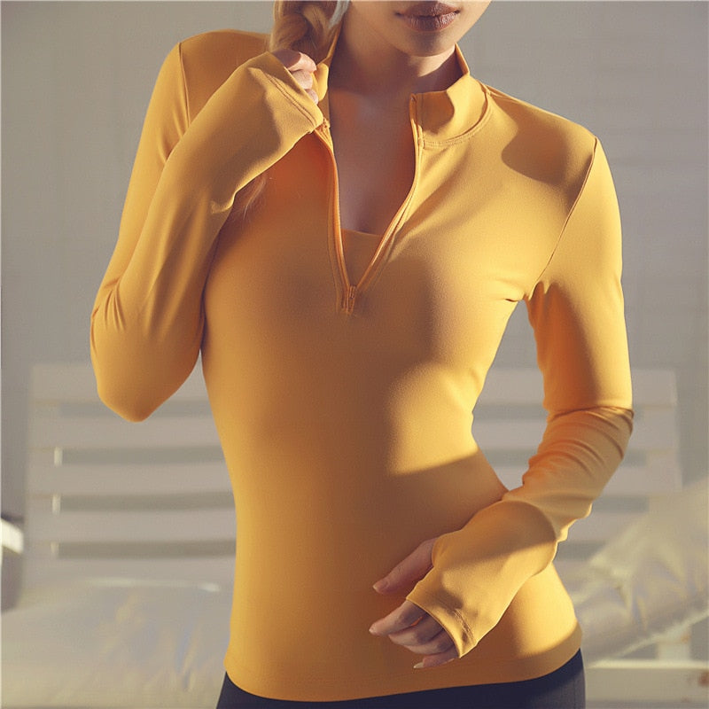 Long Sleeve Yoga Shirts - thebodymindsoulshop