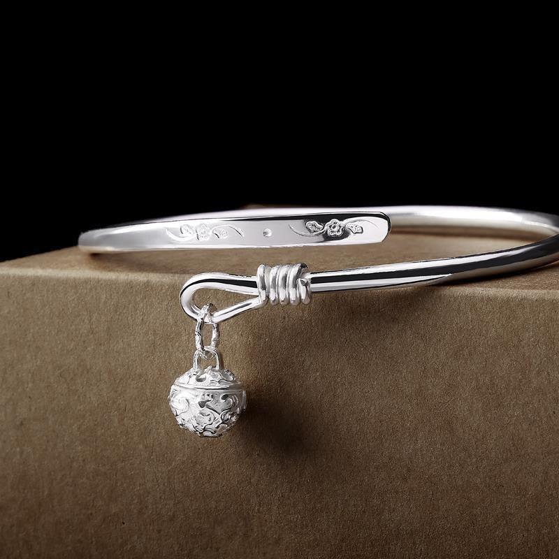 Adjustable Silver Bell Ring Anklet - thebodymindsoulshop