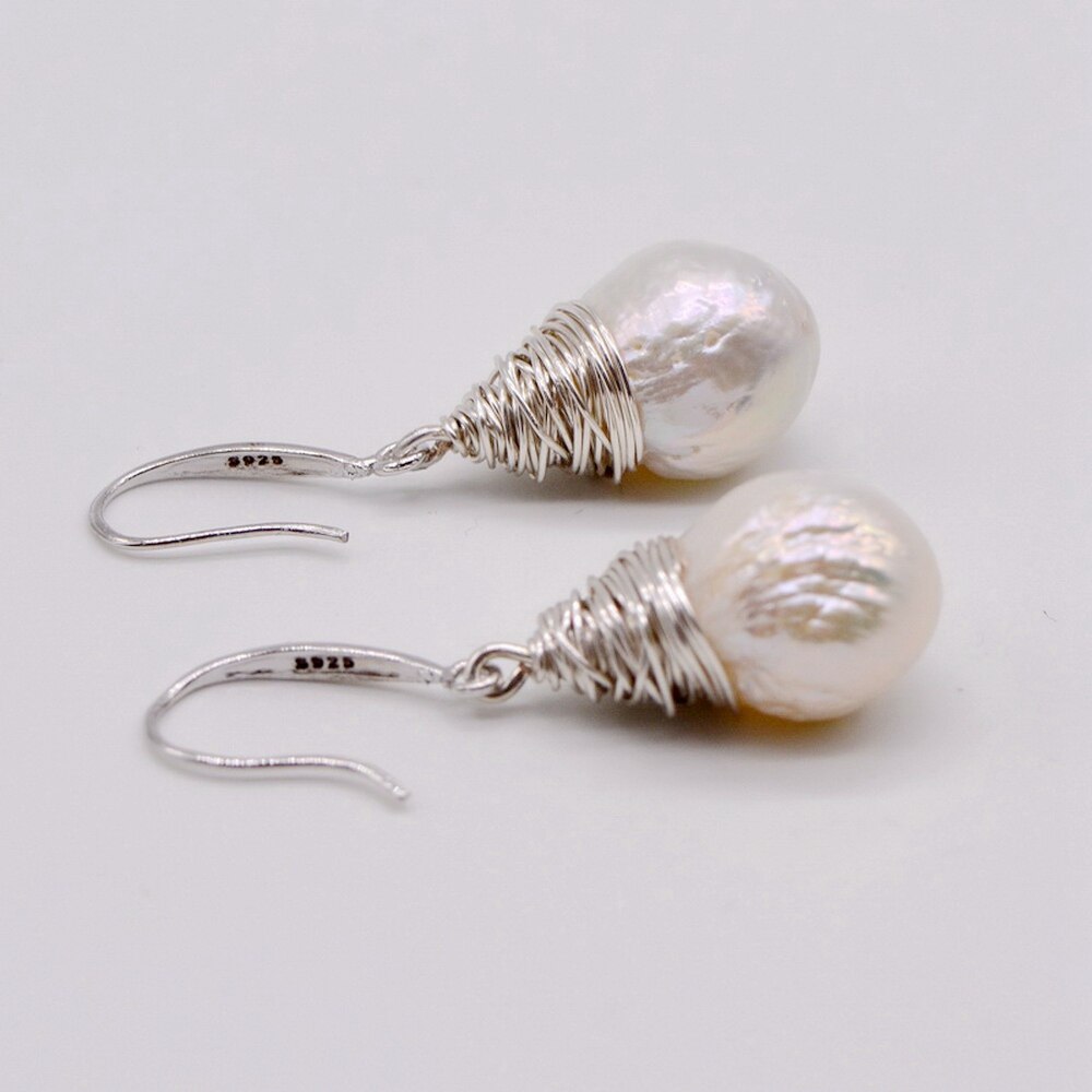 Baroque Pearl Earrings - thebodymindsoulshop