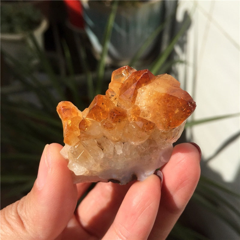 Citrine Druzy Crystal Clusters - thebodymindsoulshop