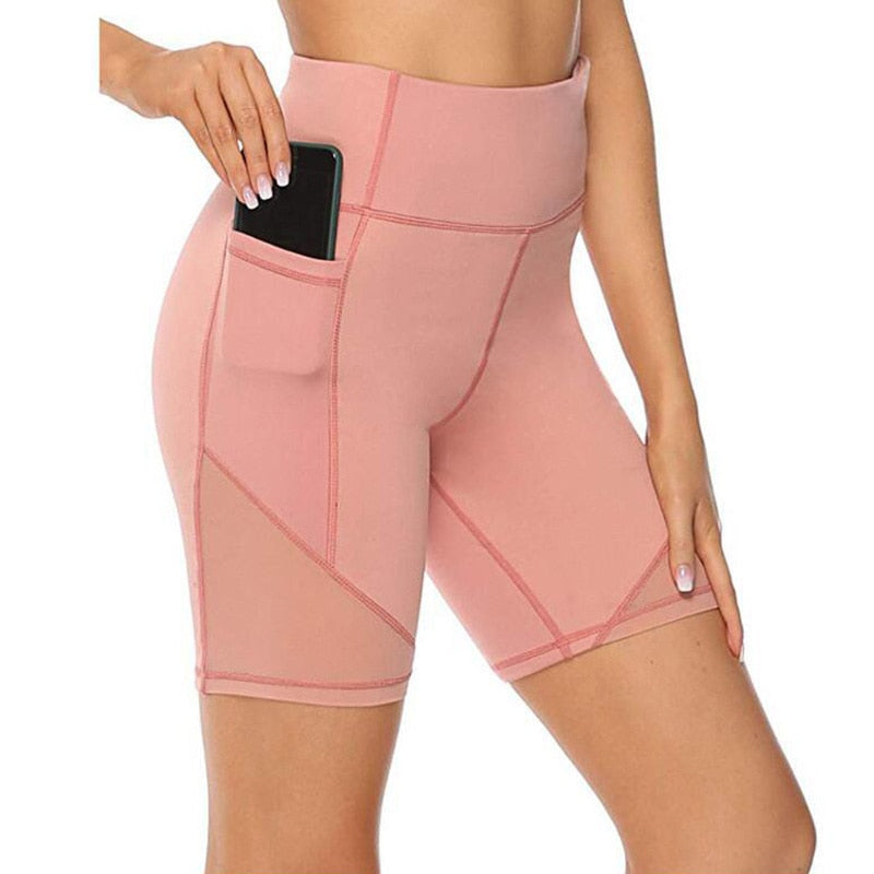 Women's Yoga Shorts - thebodymindsoulshop