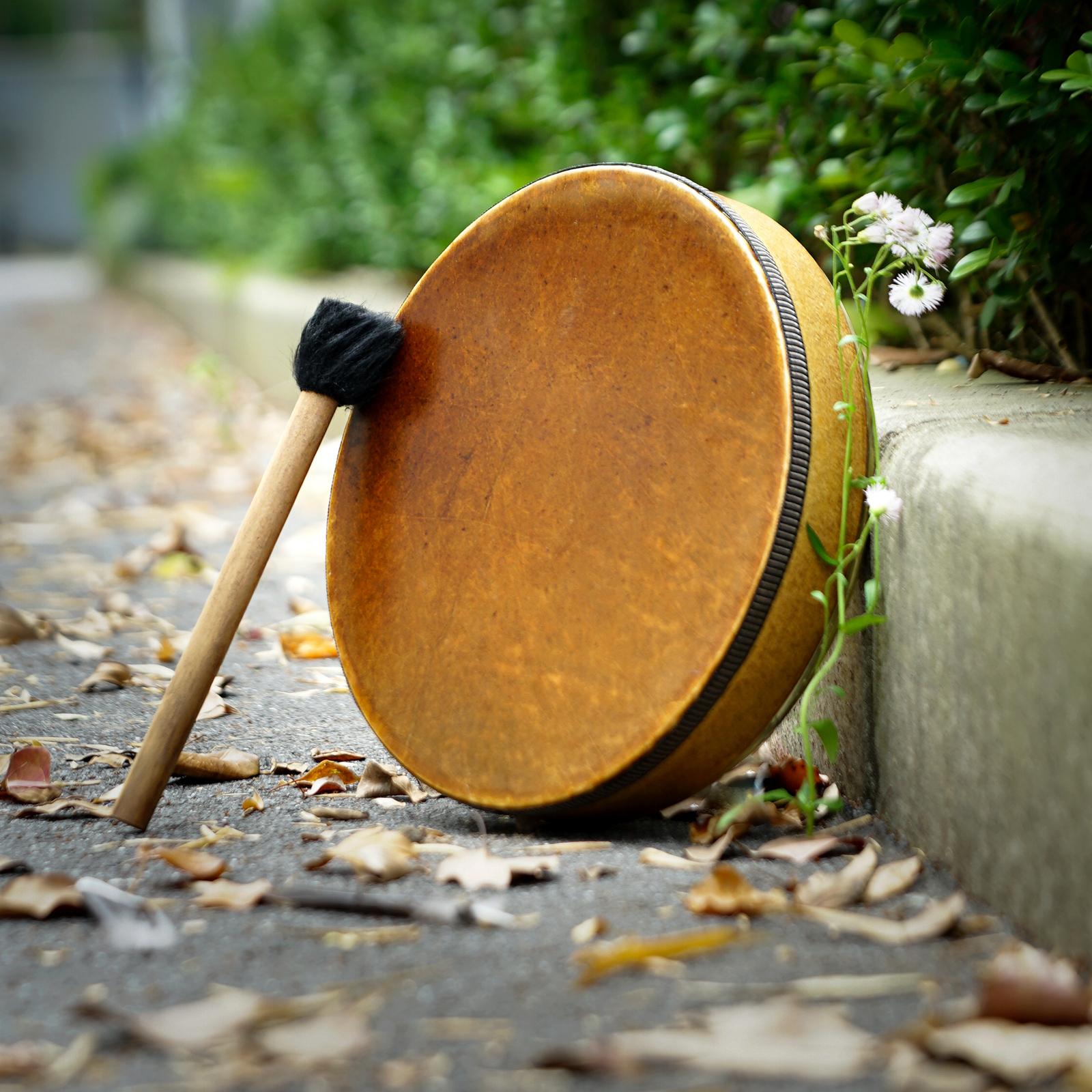 Vegan Shaman Drums, Sound Healing - thebodymindsoulshop