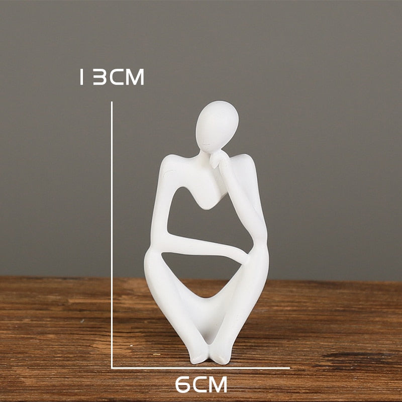 Modern Abstract Thinker Statues - thebodymindsoulshop