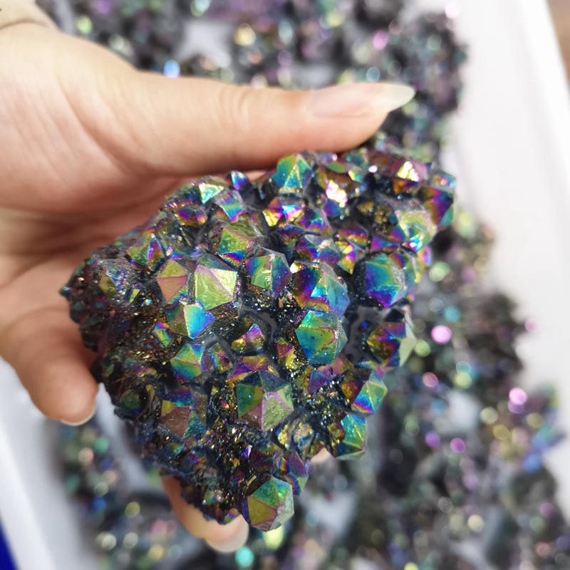 Rainbow Titanium Bismuth Quartz Crystal - thebodymindsoulshop