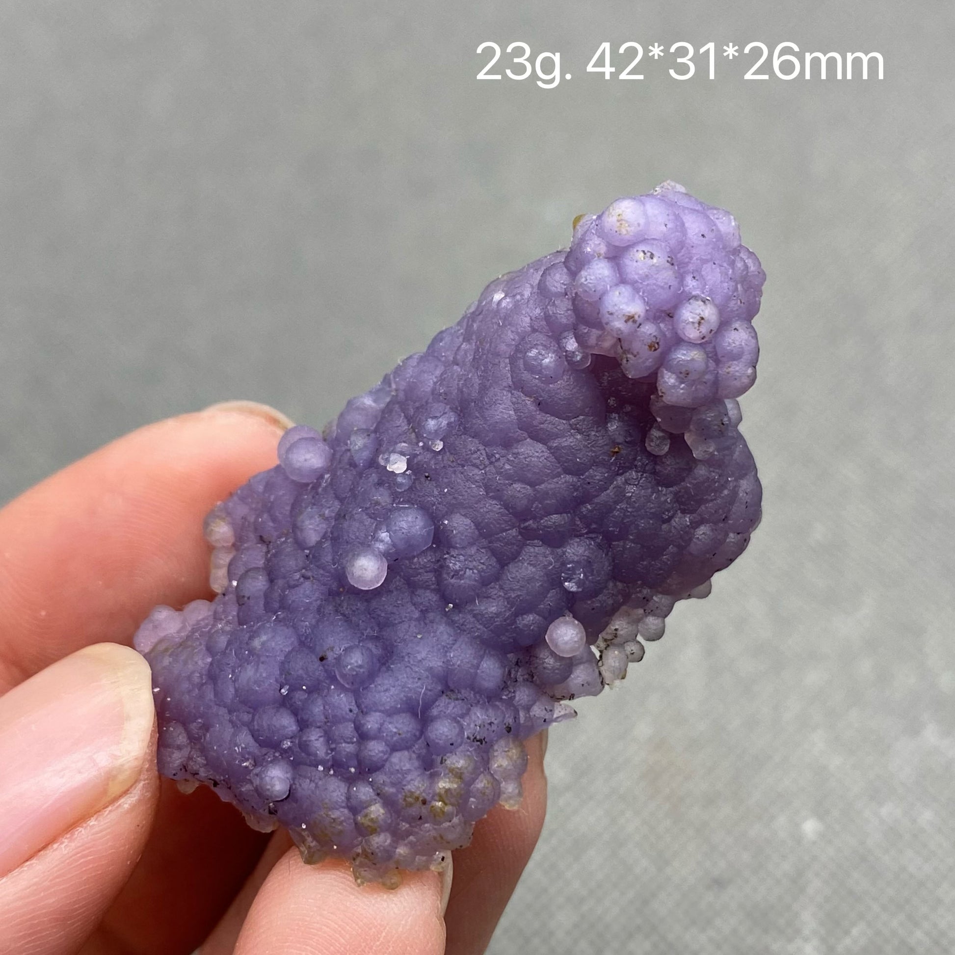 Purple Grape agate crystal clusters - thebodymindsoulshop