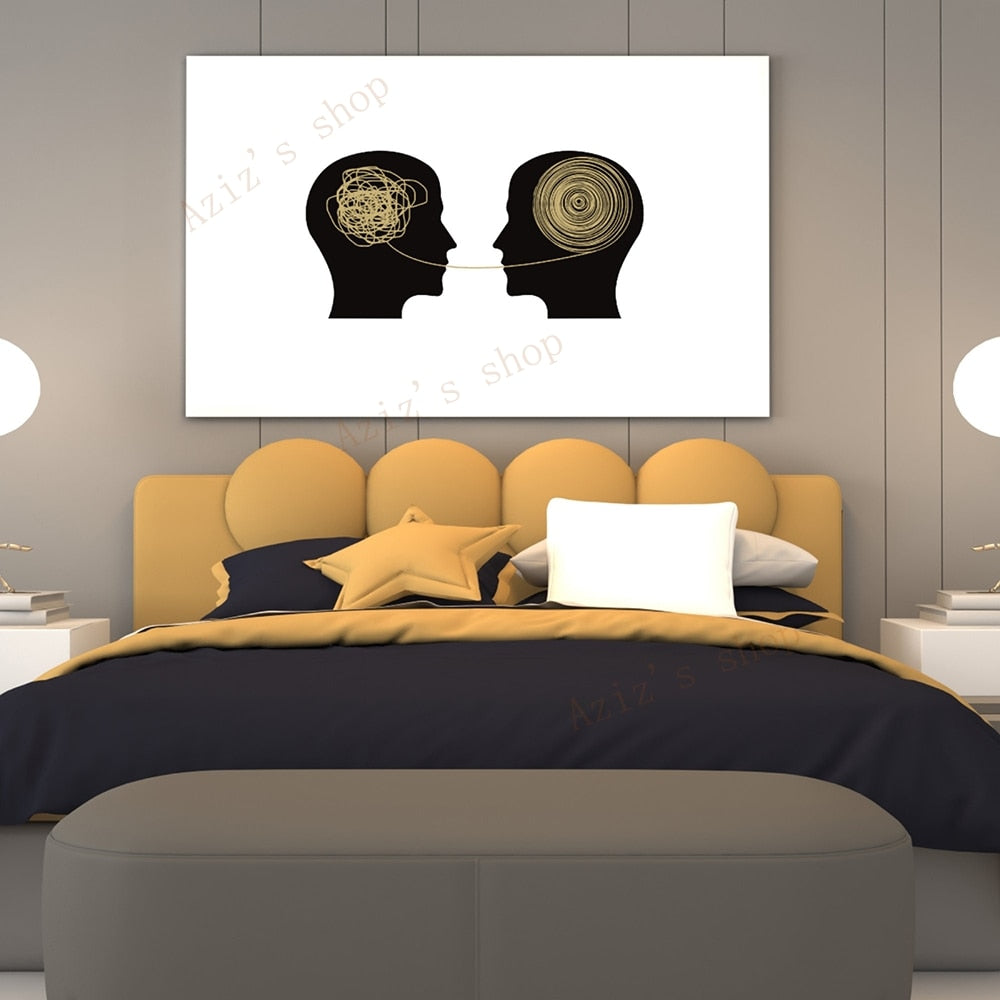 Therapy/ Psychology Themed wall art - thebodymindsoulshop