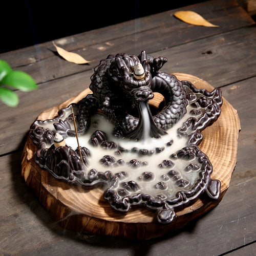 Luxury Incense Burners, Ceramic, Backflow - thebodymindsoulshop