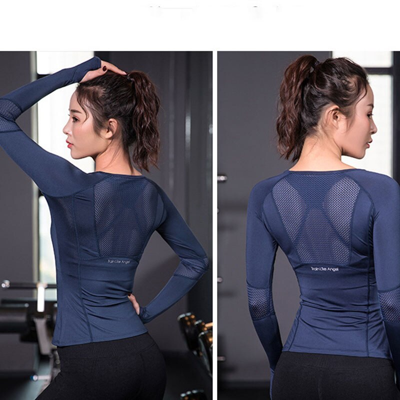 Long Sleeve Yoga Top - thebodymindsoulshop