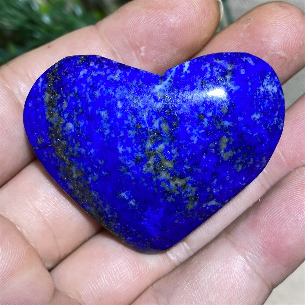 Lapis Lazuli Blue Heart - thebodymindsoulshop