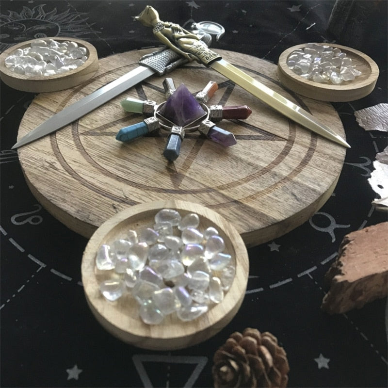 Pentacle Altar Tray - thebodymindsoulshop