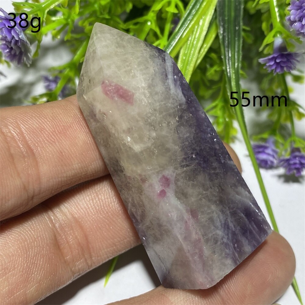 Unicorn Tourmaline And Mica Sheet Pillar - thebodymindsoulshop