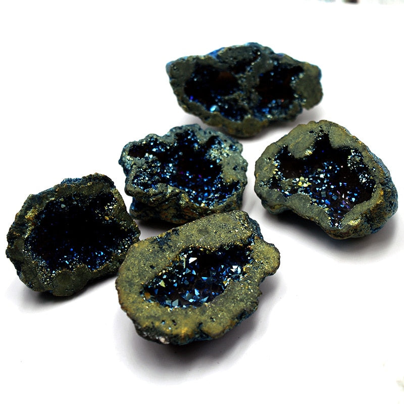 Various Mineral Druzy Geodes - thebodymindsoulshop