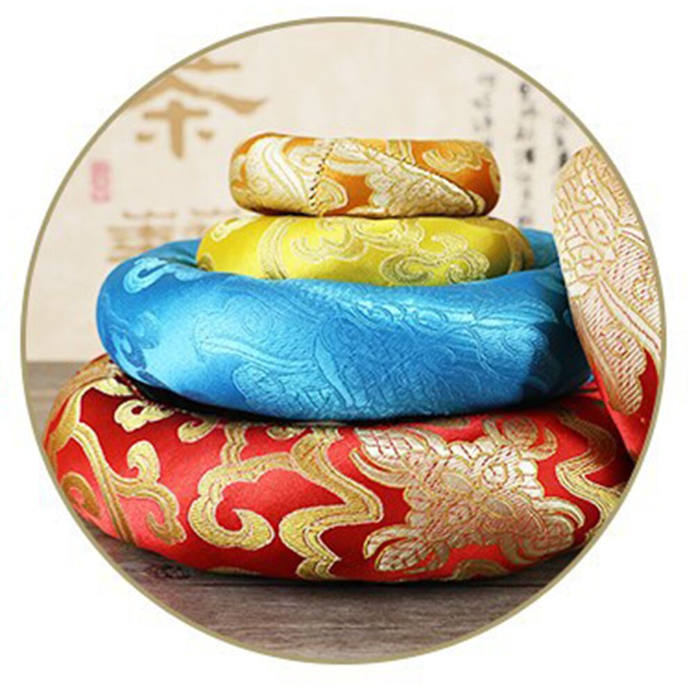 Silk Brocade Cushion for Tibetan singing Bowl - thebodymindsoulshop