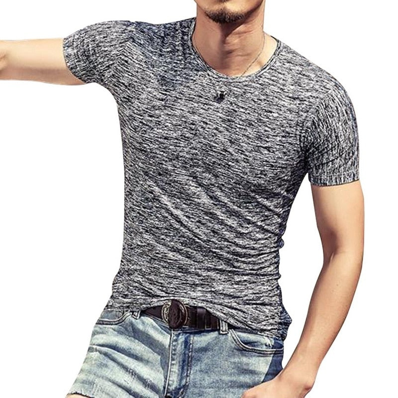 Men's Casual T Shirts, Long/short Sleeve V neck Slim fit - thebodymindsoulshop