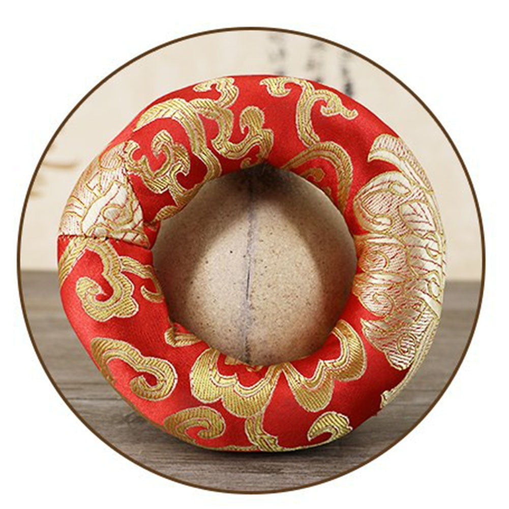 Silk Brocade Cushion for Tibetan singing Bowl - thebodymindsoulshop