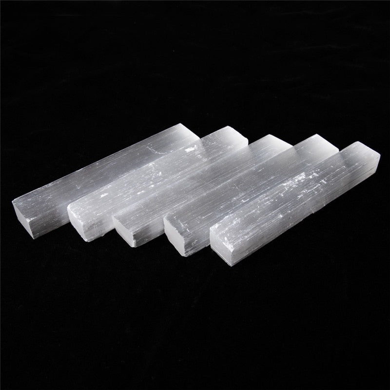 Selenite Crystal Wand - thebodymindsoulshop