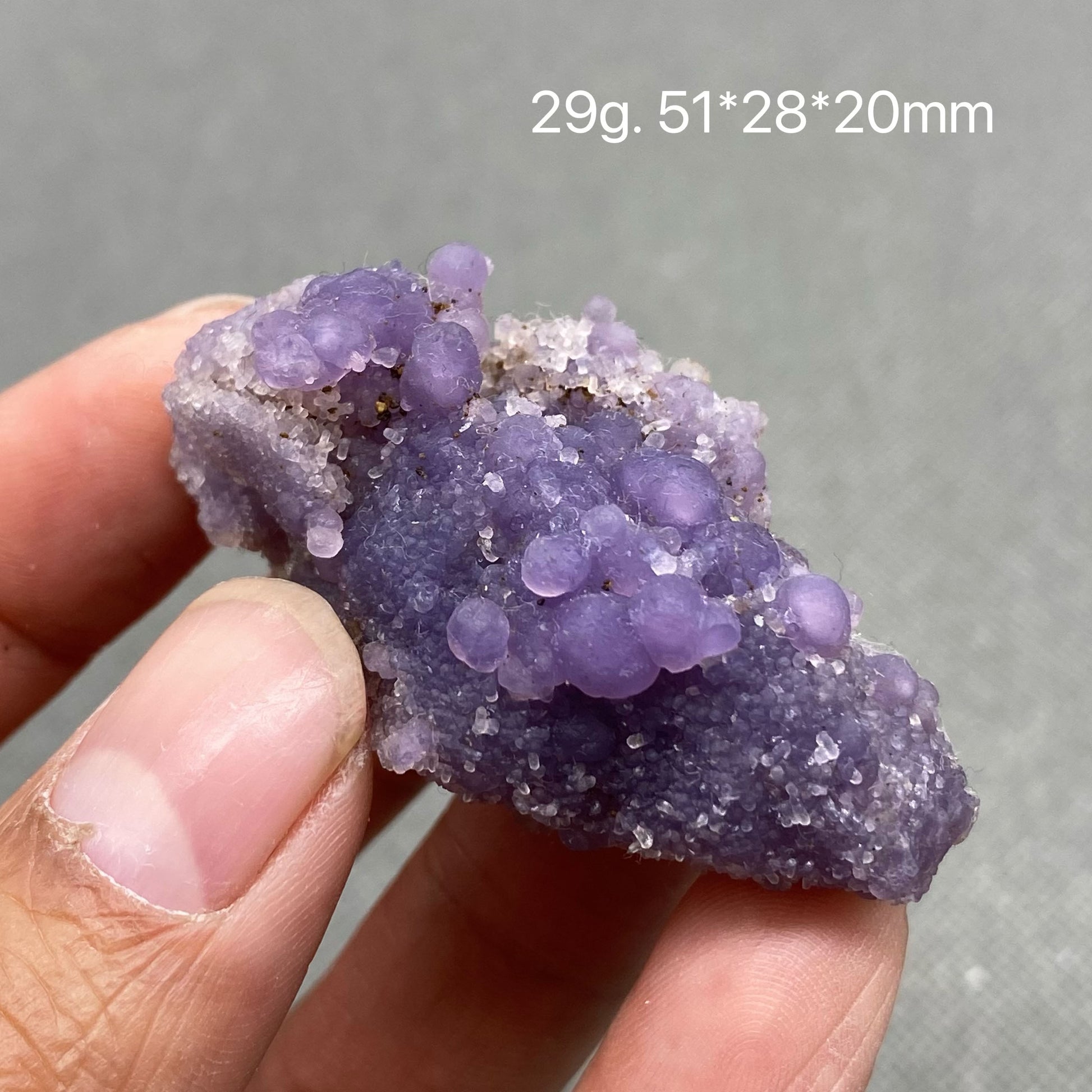 Purple Grape agate crystal clusters - thebodymindsoulshop