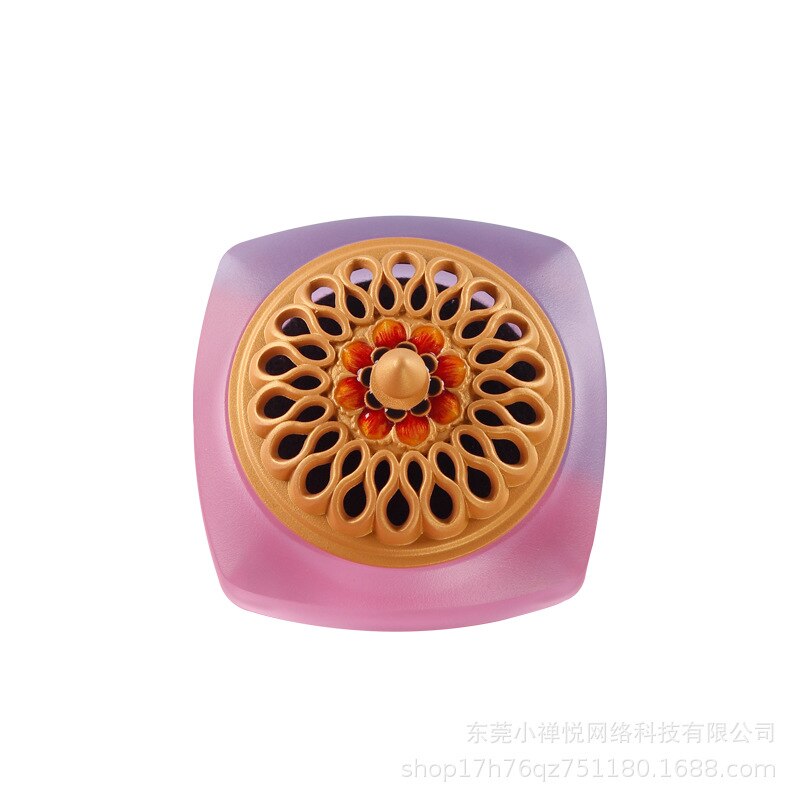 Fine Chinese Incense Coil Burner, Glass, Various Colors available - thebodymindsoulshop