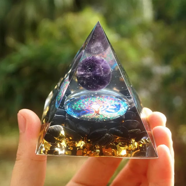 Various Energy Pyramids (Lamp base available) - thebodymindsoulshop