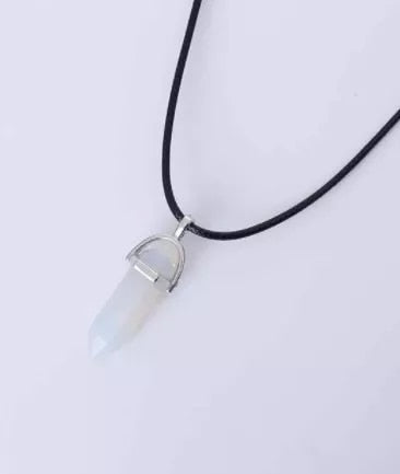 Natural Crystal Pendant (13 Varieties to choose from) - thebodymindsoulshop